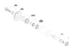 Odyssey C5 Front Hub Parts